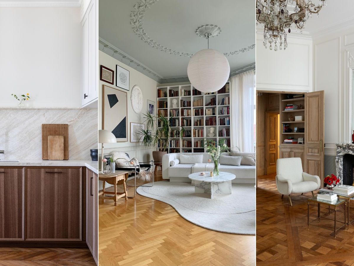 European style apartment interior