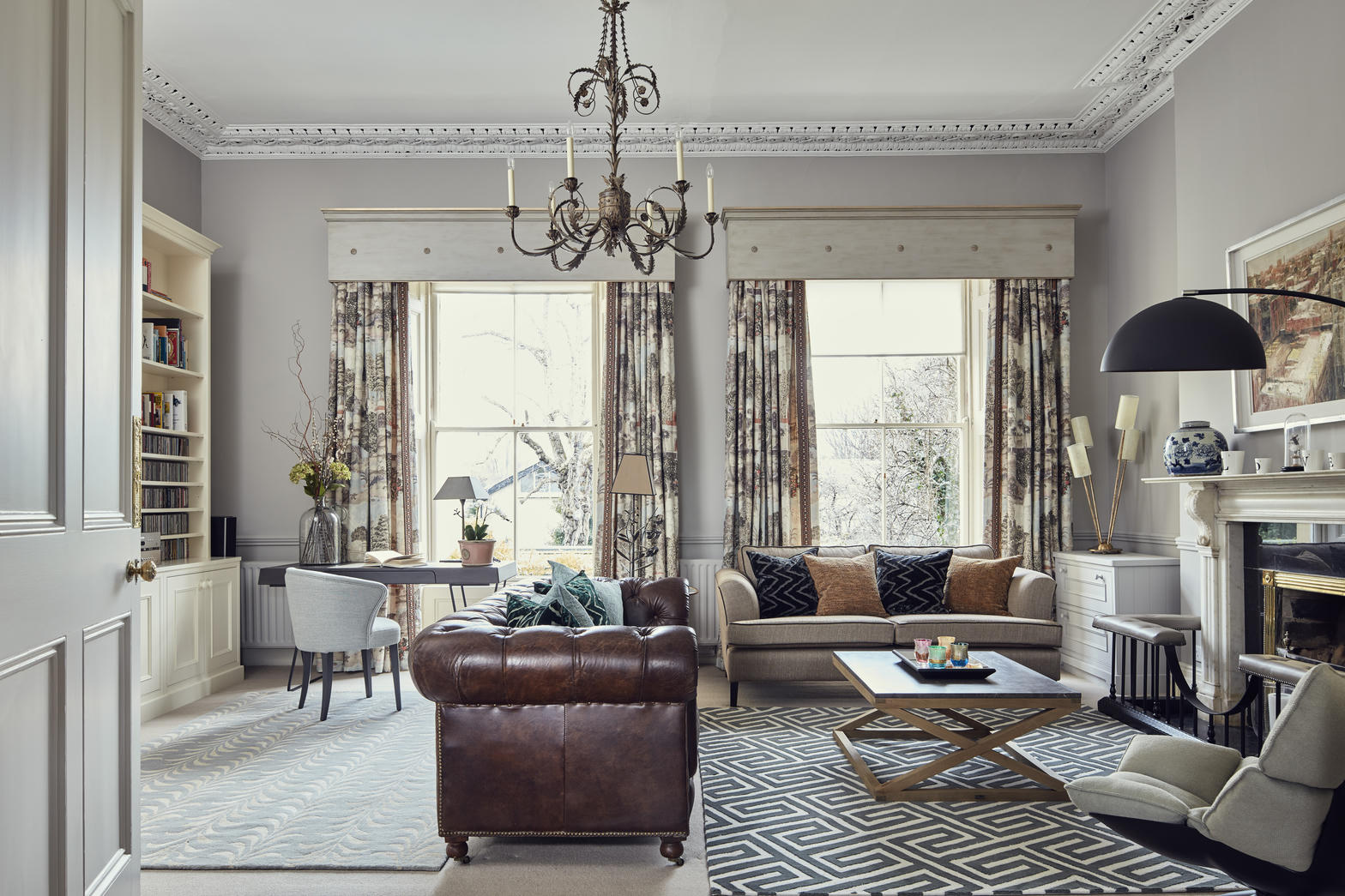 Elegant living room interior